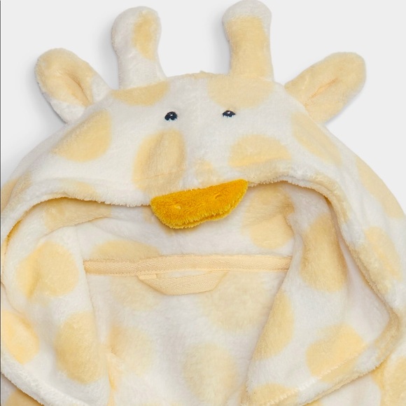 GAP Pajamas Last One 5t Baby Gap Kids Giraffe Hooded Robe 5 Yrs Ultra Soft Toddler Nwt